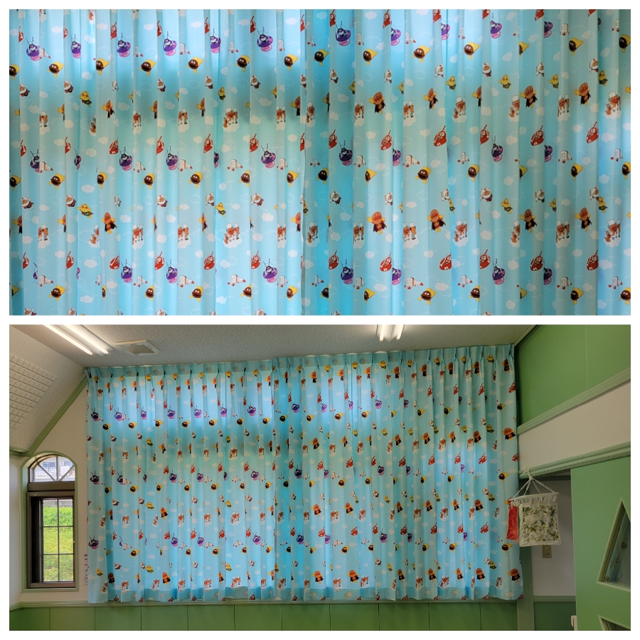 保育園カーテン工事