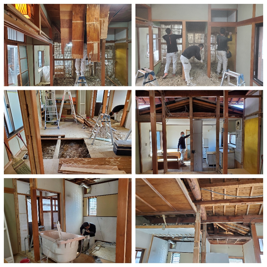 コミュニティハウス八丁目出来上がるまでvol1