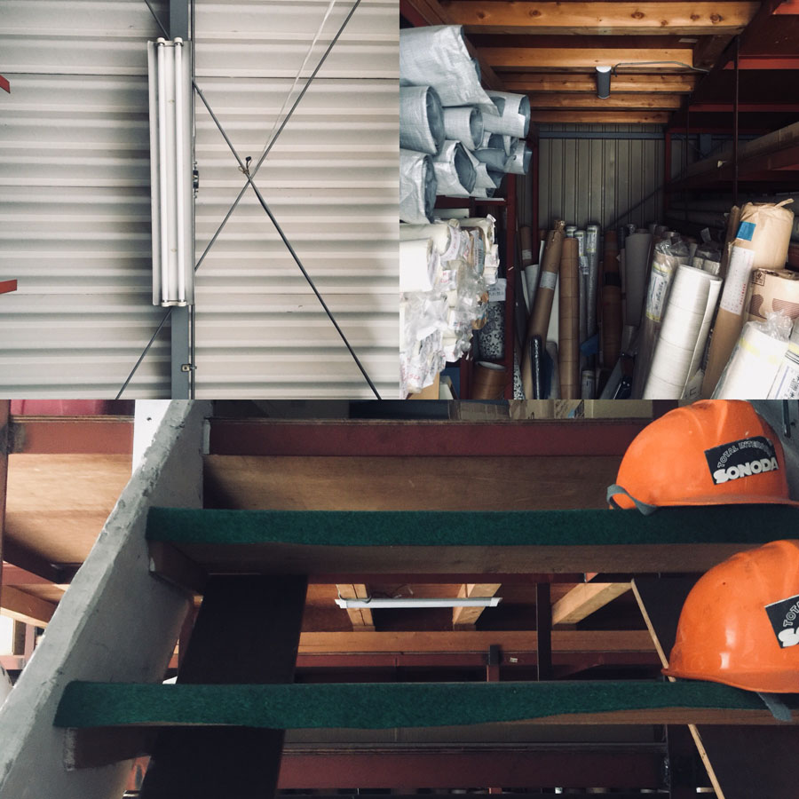 倉庫内蛍光灯をLEDへ